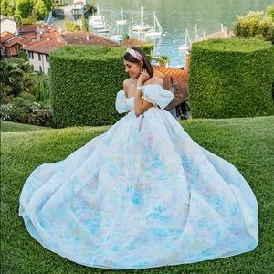 The Sweetcorn Puff Gown (1X) by Selkie Collection